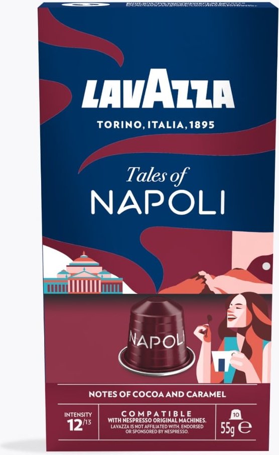 Lavazza Tales of Italy Napoli 10 Kapseln Nespresso® kompatibel