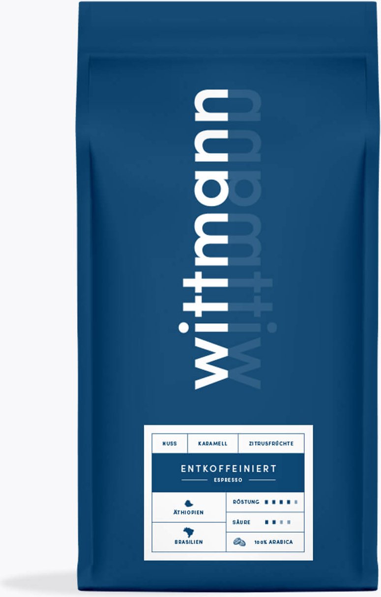 Wittmann Kaffee Entkoffeiniert 250g