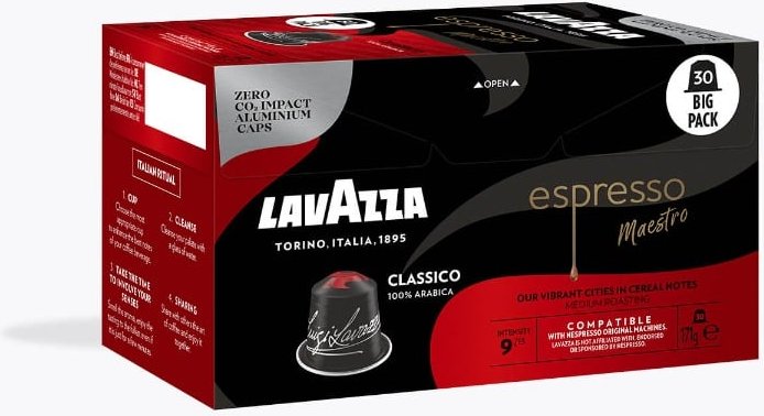 Thumbnail - Lavazza Espresso Maestro Classico 30 Kapseln Nespresso® kompatibel
