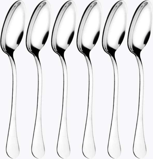 Motta Espressolöffel 6er Set Edelstahl