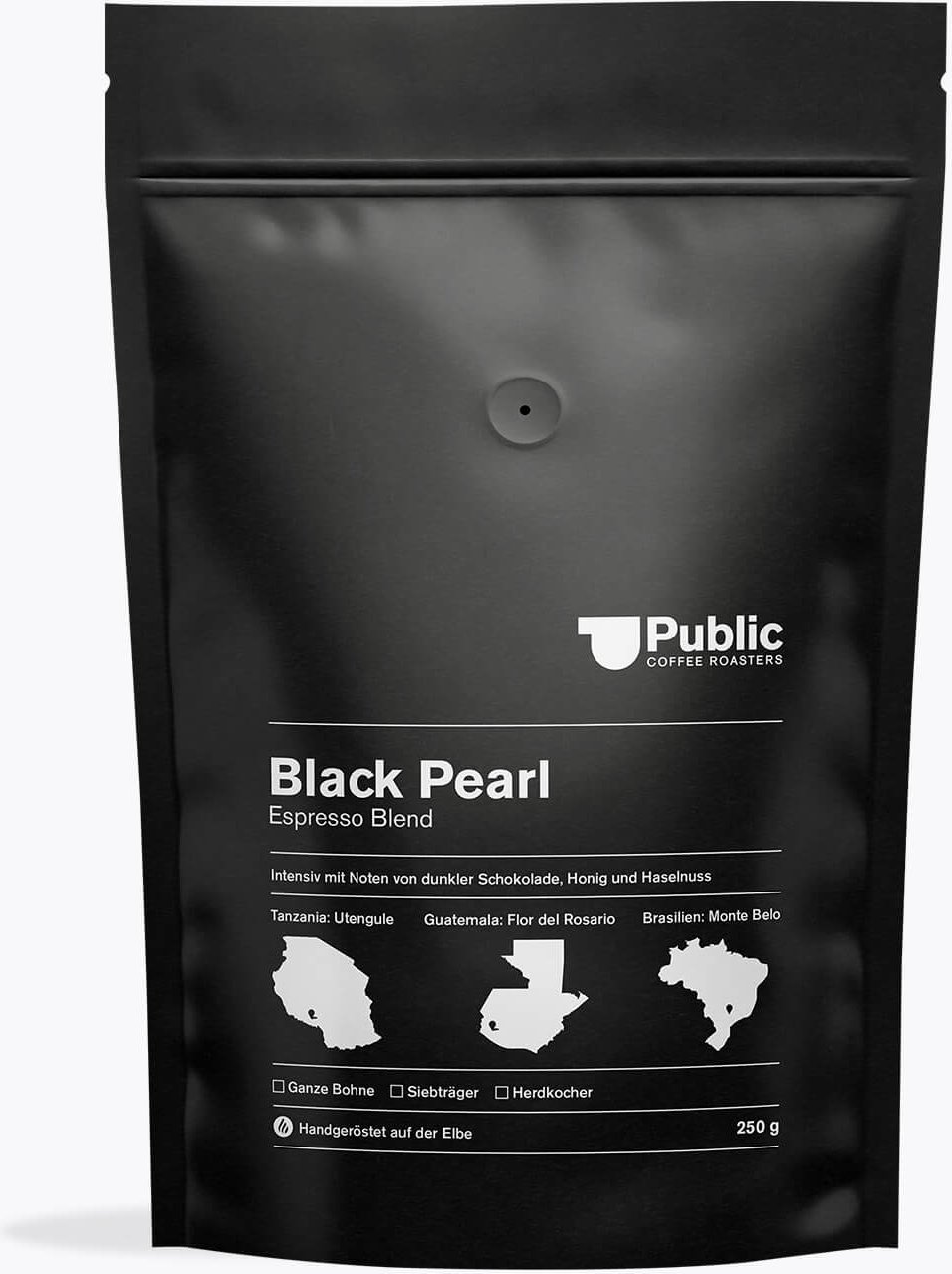 Thumbnail - Public Coffee Roasters Black Pearl Espresso 250g