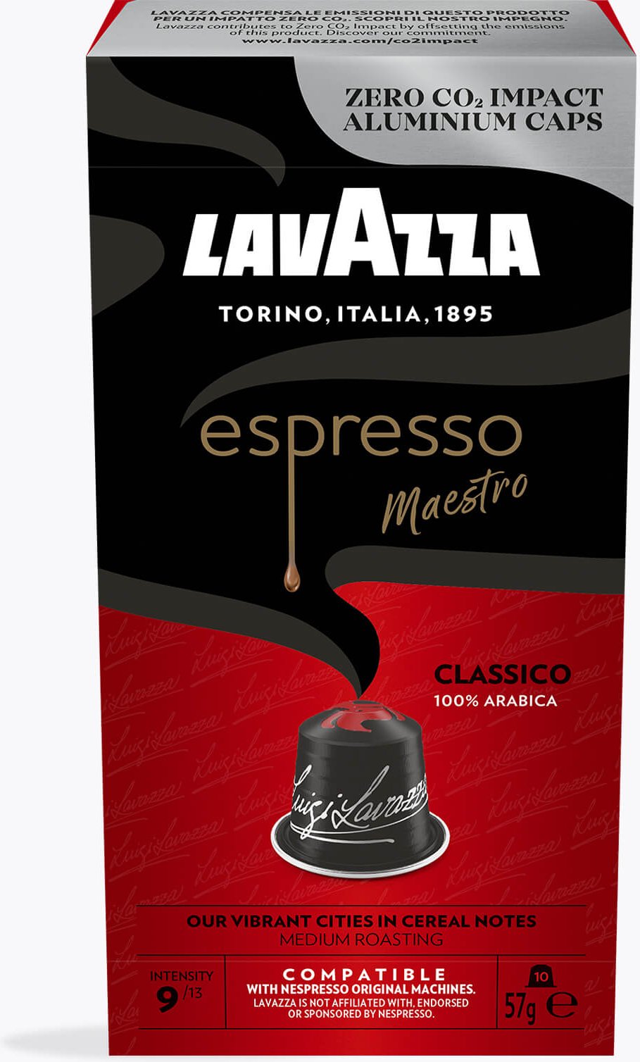 Thumbnail - Lavazza Espresso Maestro Classico 10 Kapseln Nespresso® kompatibel