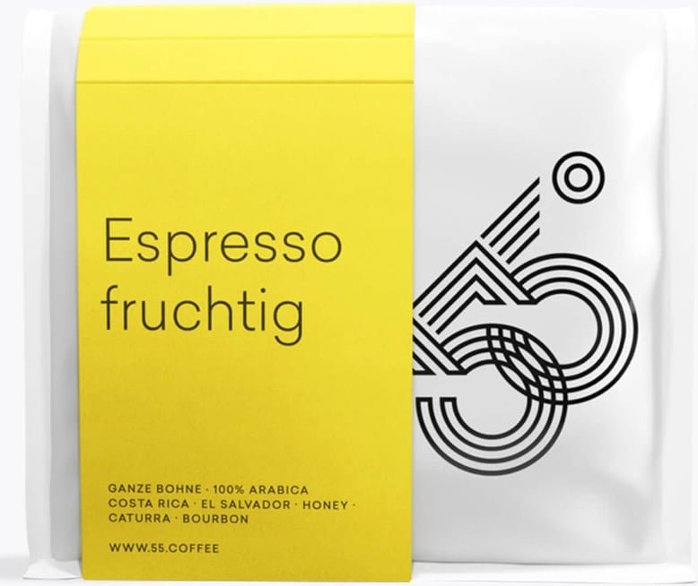 55 degrees Espresso Fruchtig 250g