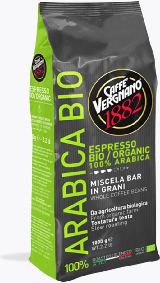 Caffè Vergnano 100% Arabica Organic Bio 1kg