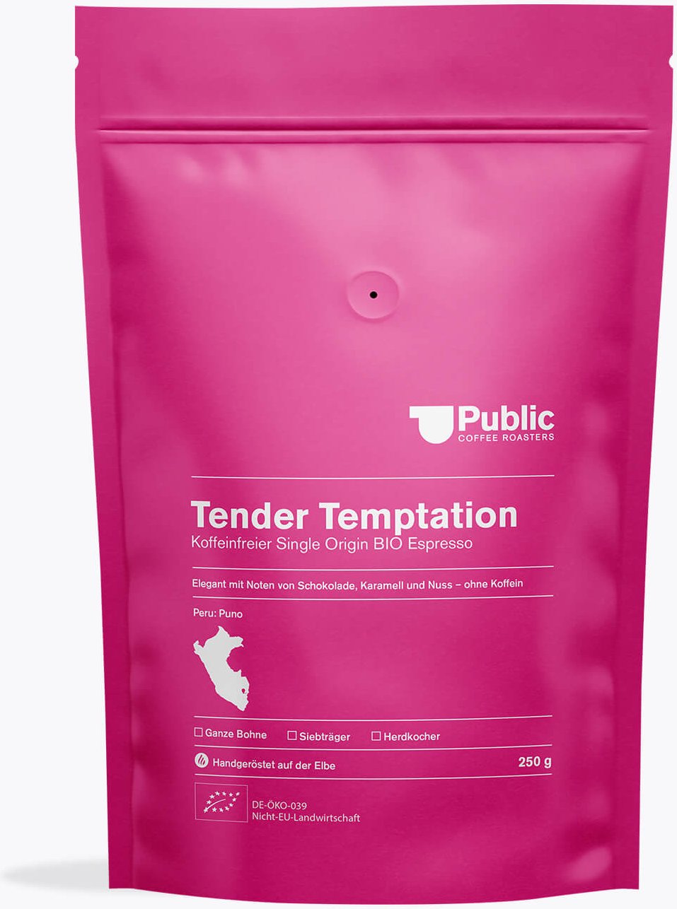 Public Coffee Roasters Tender Temptation 250g entkoffeiniert