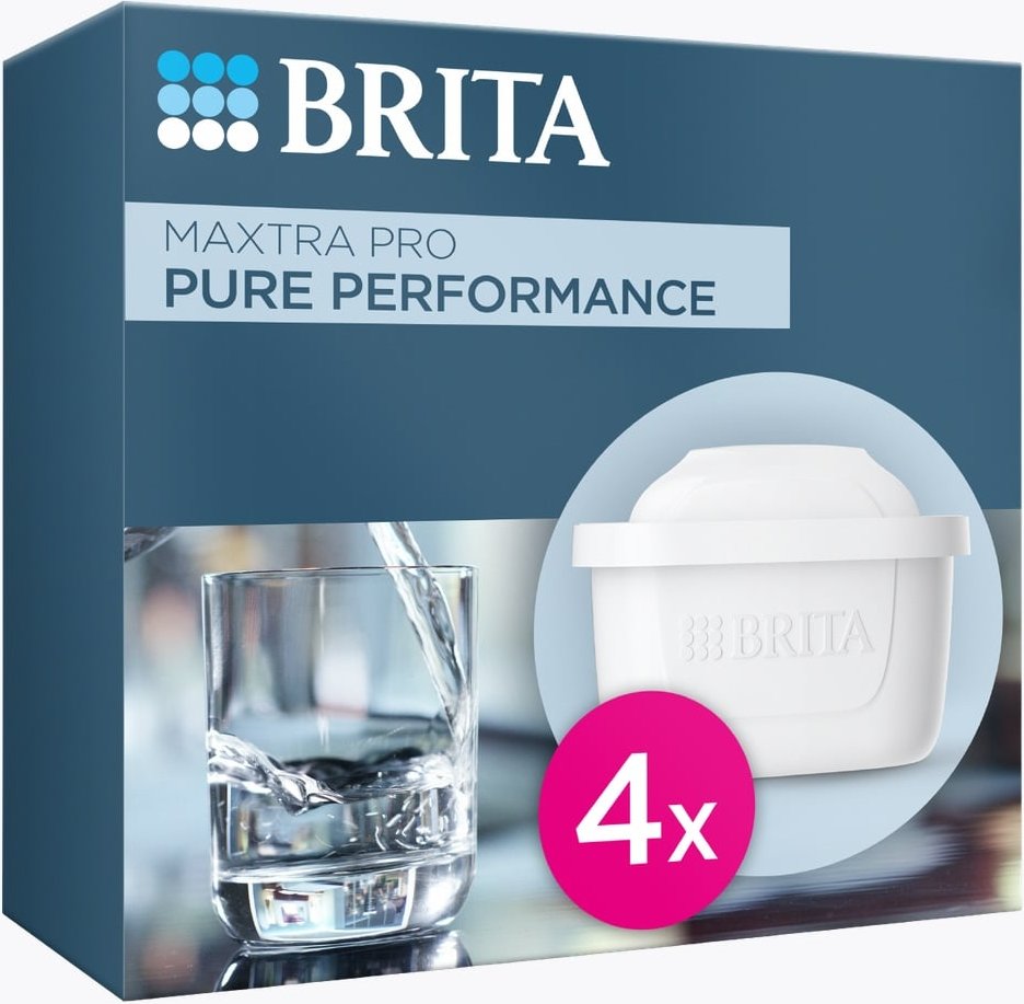 Thumbnail - BRITA Wasserfilterkartusche MAXTRA PRO Pure Performance (All-in-1) 4er-Pack
