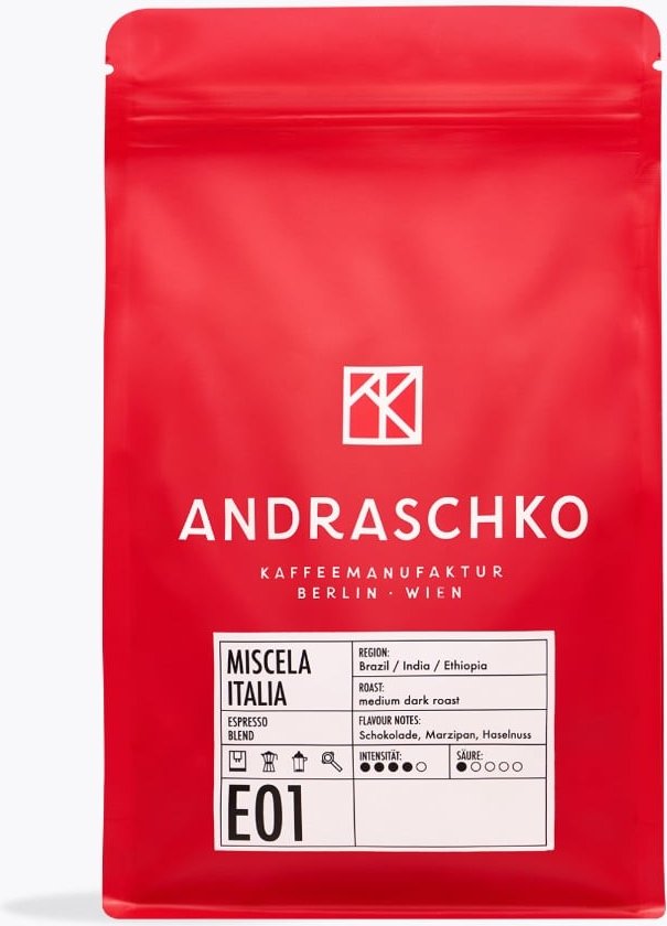 Andraschko Miscela Italia 500g (ehemals Bar Italia)