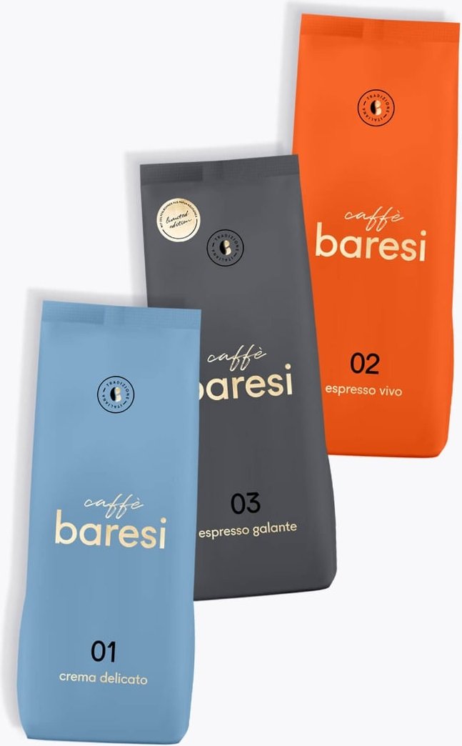 caffè baresi Probierpaket 3 x 1kg