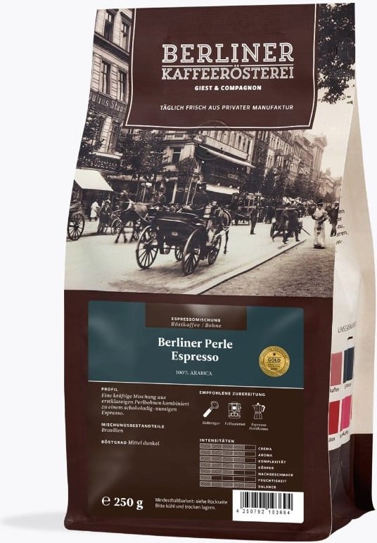 Thumbnail - Berliner Kaffeerösterei Berliner Perle 250g