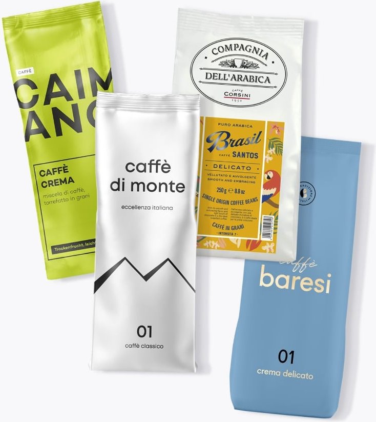 Italienischer Kaffee - Probierpaket 1kg