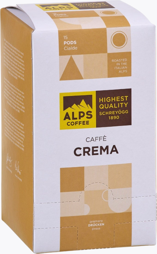 Alps Coffee Caffè Crema 15 Pads