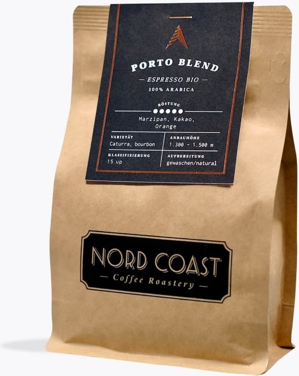 Nord Coast Coffee Espresso Porto Blend Bio 250g