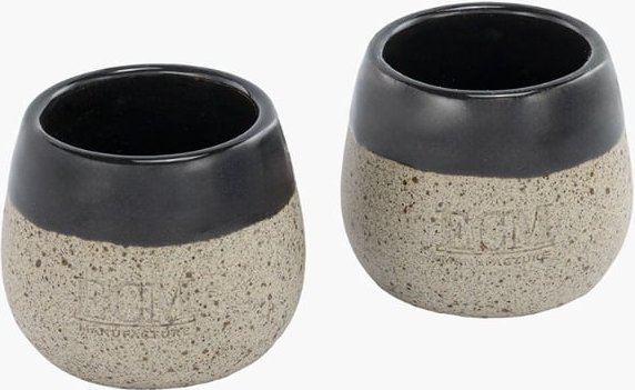 ECM Espressotassen Steinzeug-Ton 2 Stück