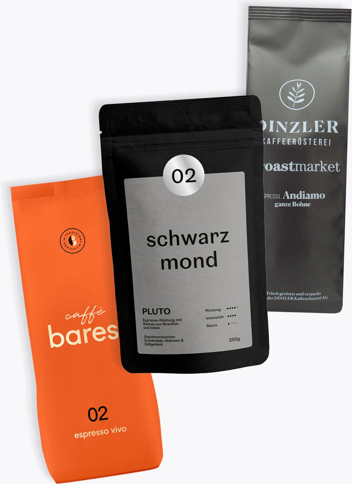 Espresso für Espressokocher - Probierpaket 750g