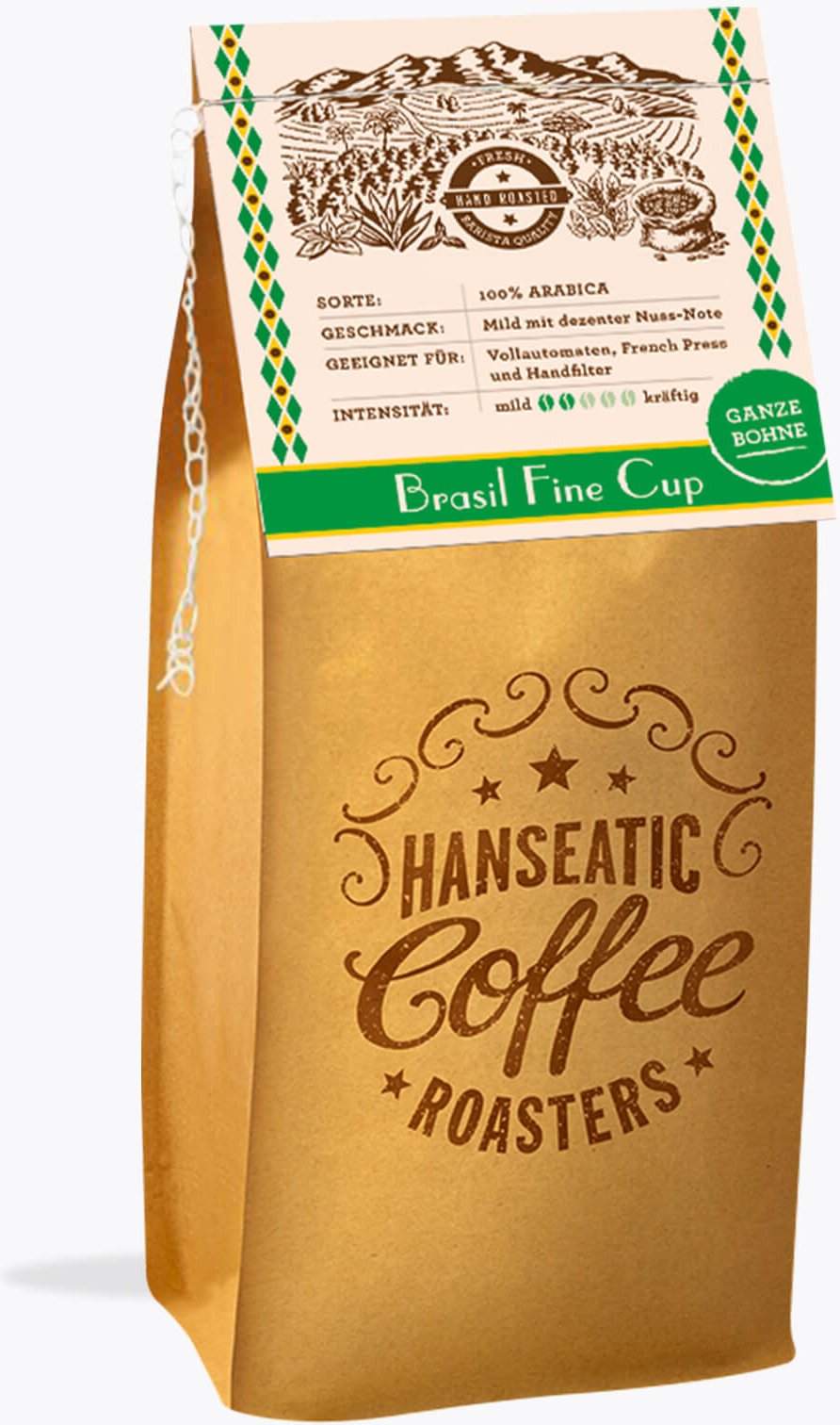 Hanseatic Coffee Roasters Brasil Fine Cup 1kg
