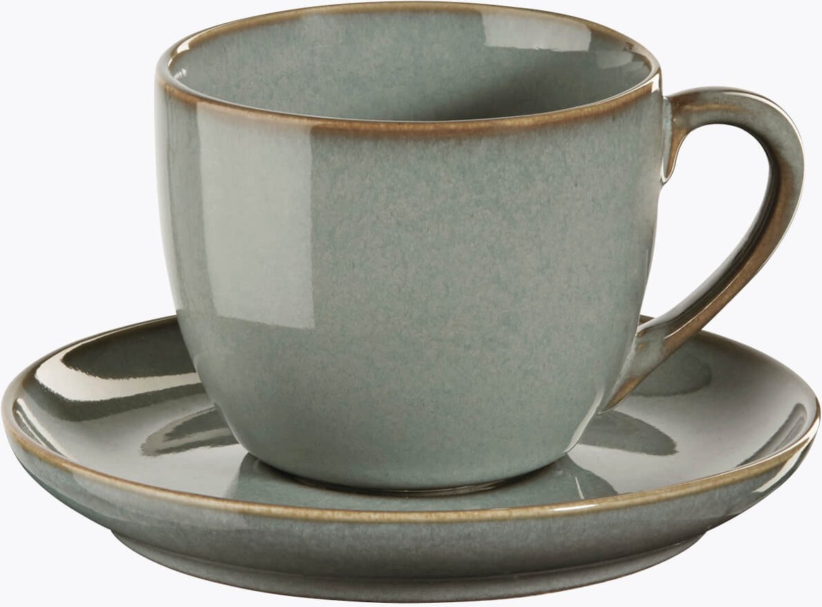 Thumbnail - ASA Selection Espressotasse mit Untertasse Saisons Eucalyptus