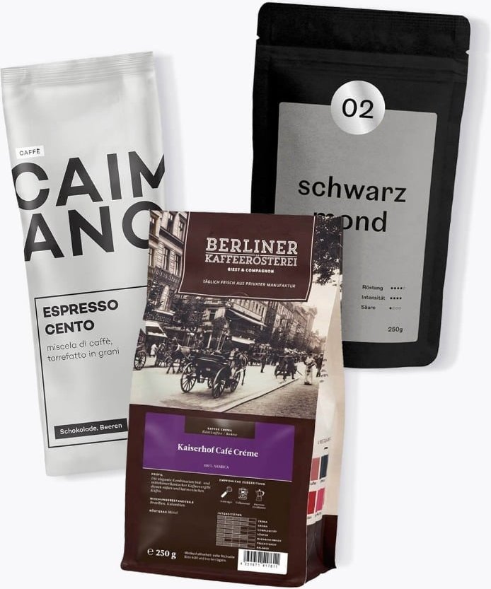 100% Arabica Espresso - Probierpaket 750g