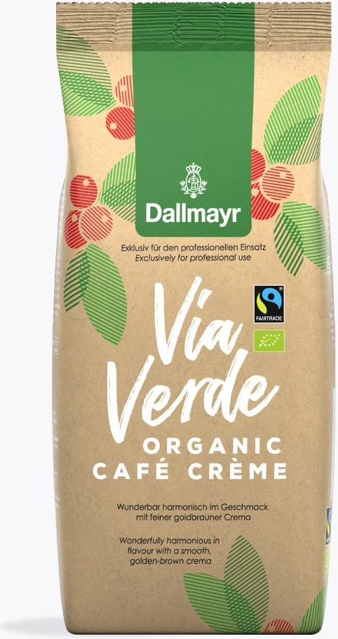 Dallmayr Café Crème Via Verde Bio 1kg