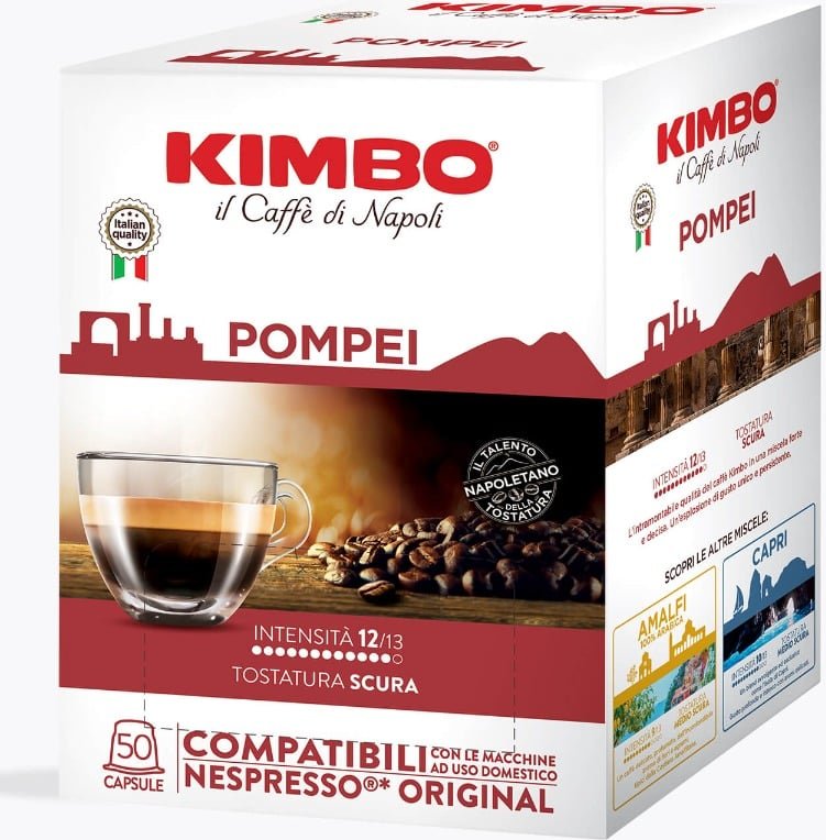 Thumbnail - Kimbo Pompei 50 Kapseln Nespresso® kompatibel