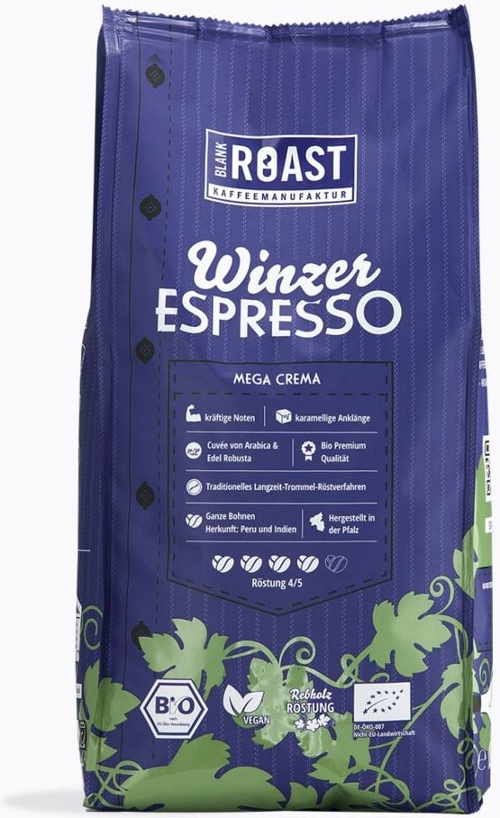 Blank Roast Winzer Espresso Bio 1kg