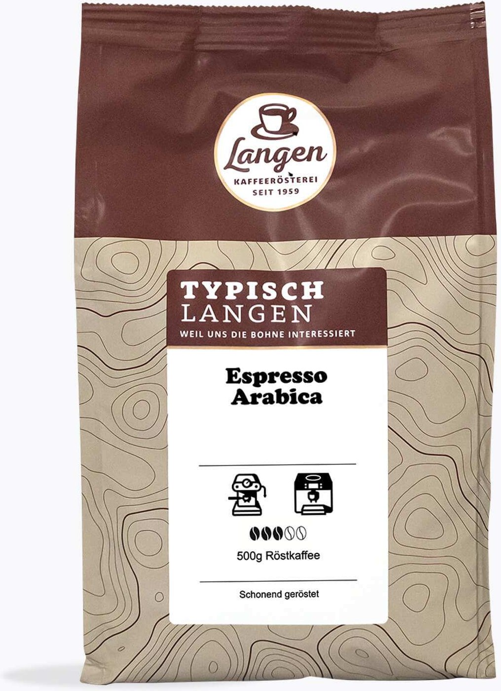Langen Kaffee Espresso Arabica 500g