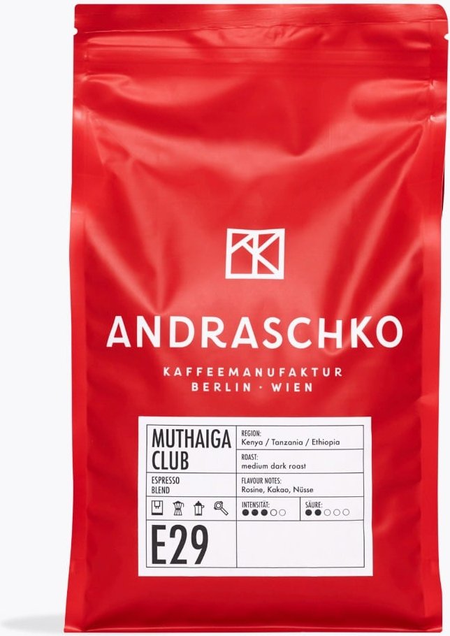 Andraschko Muthaiga Club Espresso 1kg