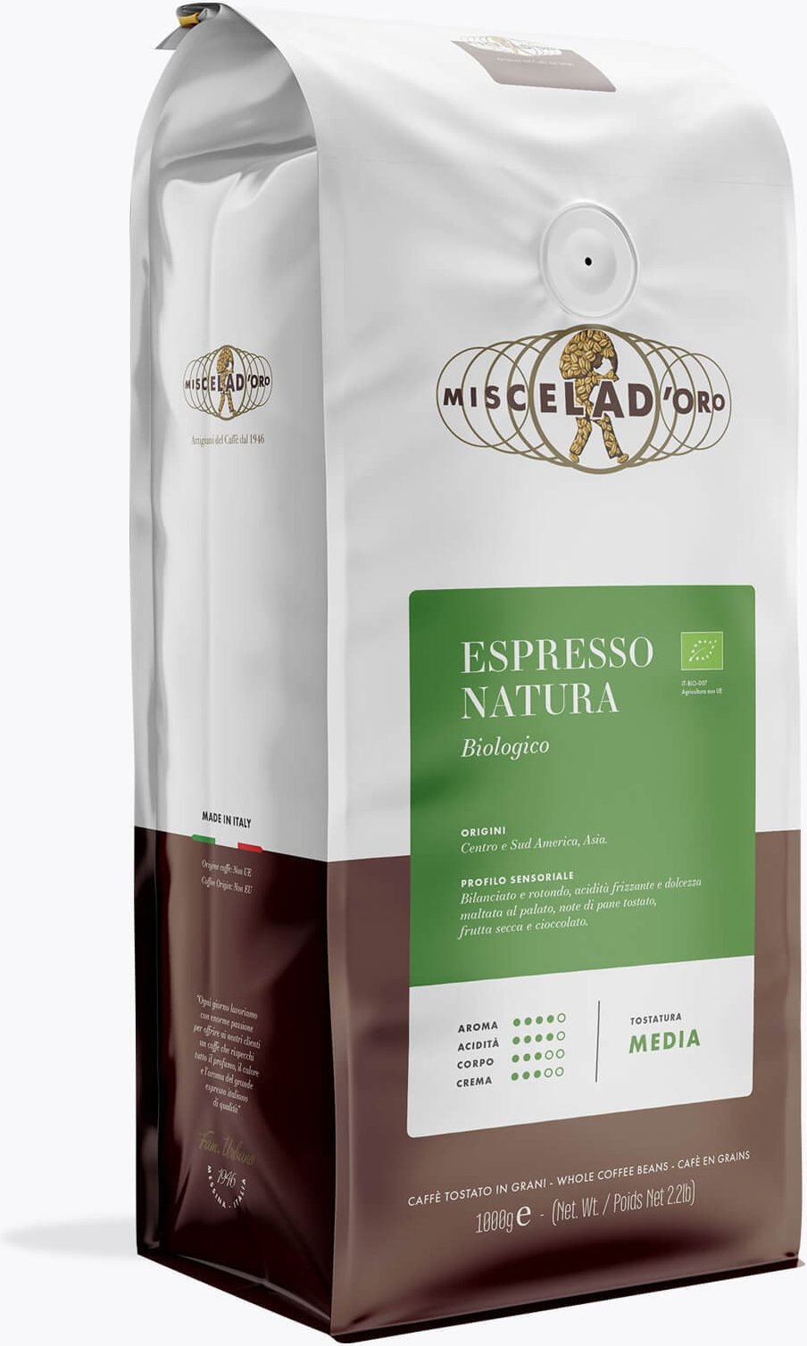 Miscela d'Oro Espresso Natura Bio 1kg
