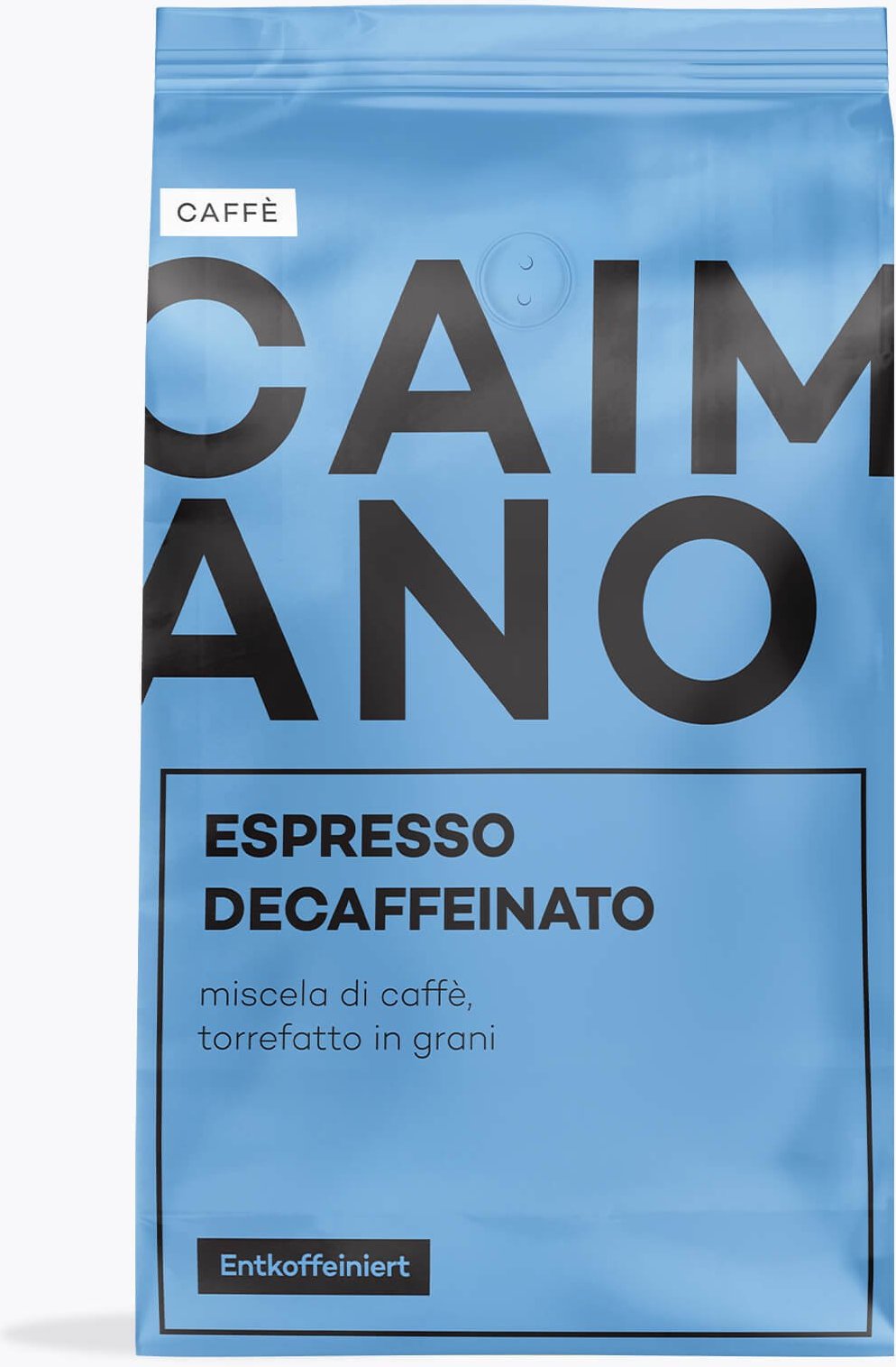 Caffè Caimano Espresso Decaffeinato 1kg