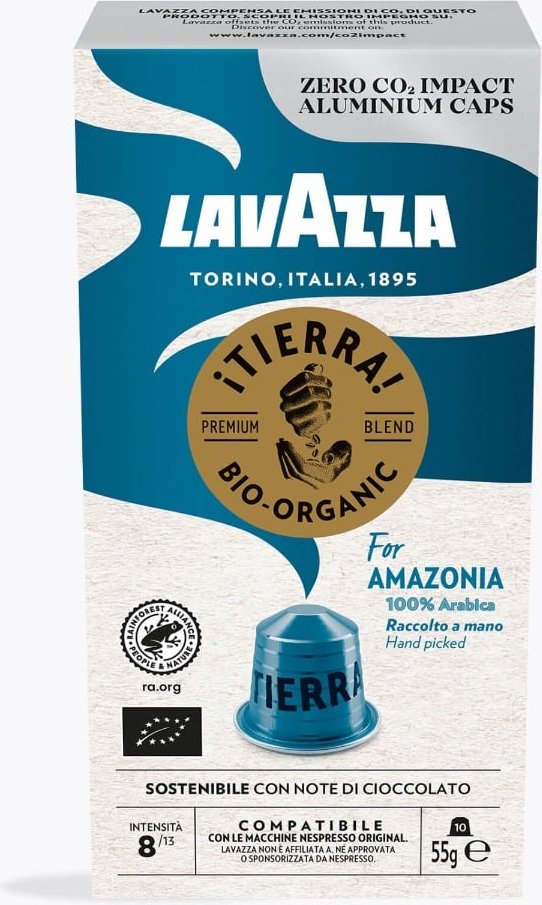 Thumbnail - Lavazza Espresso Tierra For Amazonia Bio-Organic 10 Kapseln Nespresso® kompatibel