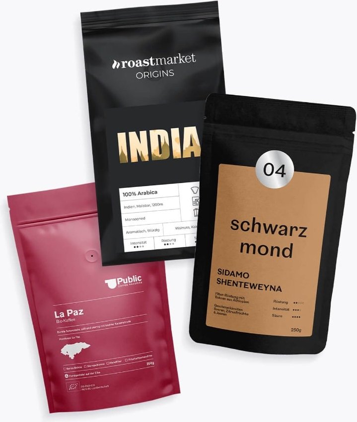 Filterkaffee - Probierpaket 750g