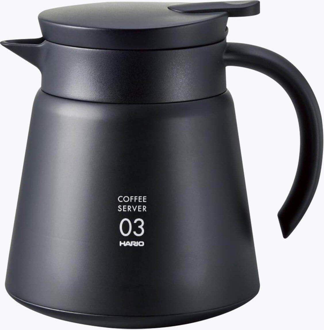 Hario V60 03 Isolierkanne 800ml Schwarz