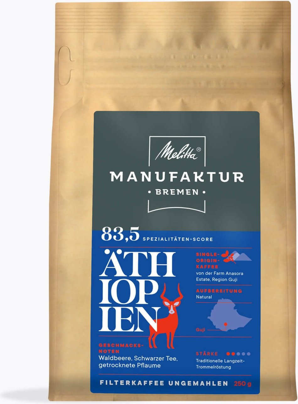 Melitta® Manufaktur-Kaffee Bremen Äthiopien 250g