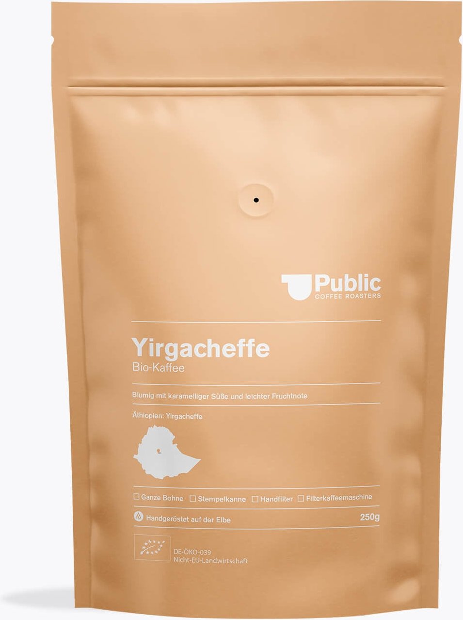 Public Coffee Roasters Yirgacheffe Bio 250g