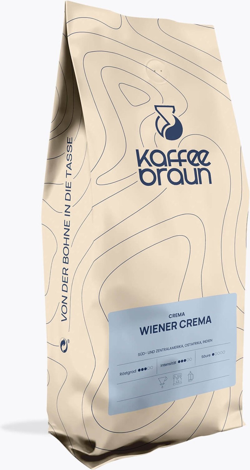 Kaffee Braun Wiener Crema 1kg