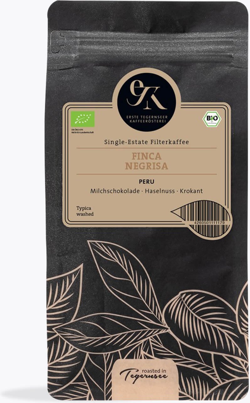 Erste Tegernseer Kaffeerösterei Peru Finca Negrisa Bio 250g