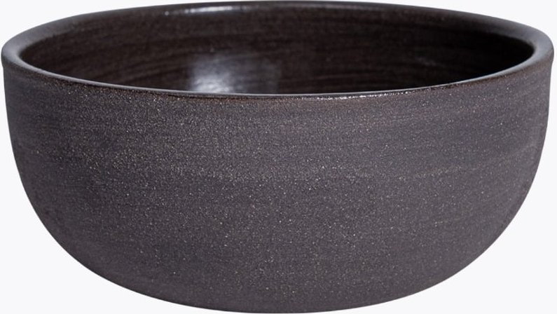 MURA MURA Ceramics KUMO Cappuccinotasse Grau/Schwarz