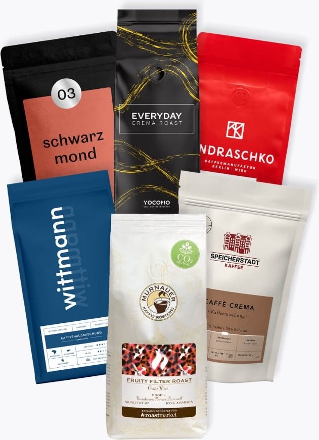 Thumbnail - Filterkaffee - Probierpaket 1,5kg