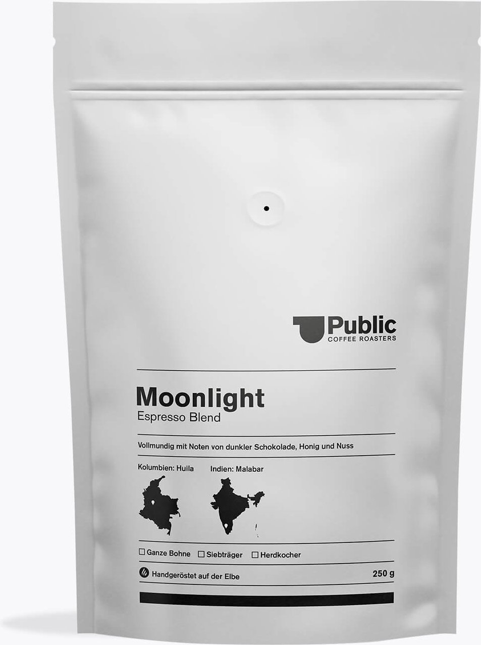 Public Coffee Roasters Moonlight Espresso 250g