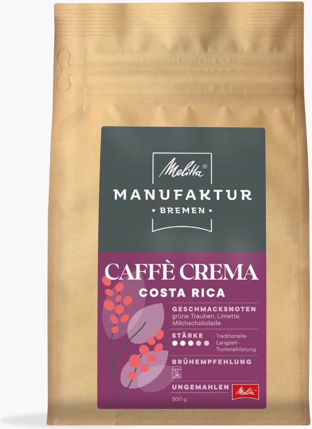 Melitta® Manufaktur Bremen Caffè Crema Costa Rica 500g