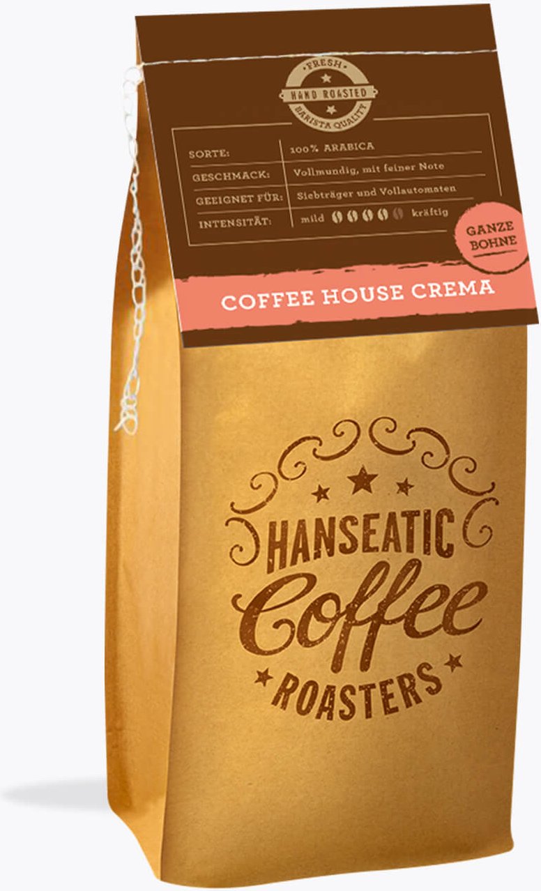 Hanseatic Coffee Roasters Coffee House Crema 250g