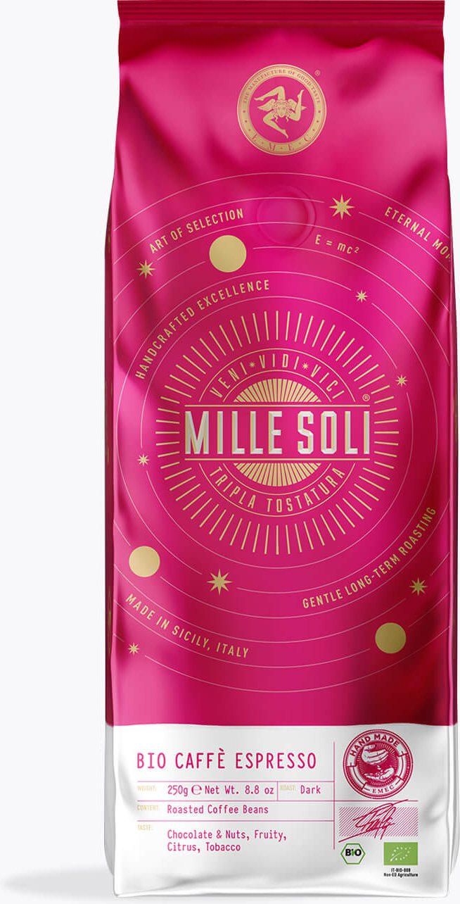 Thumbnail - Mille Soli Caffè Espresso Bio 250g