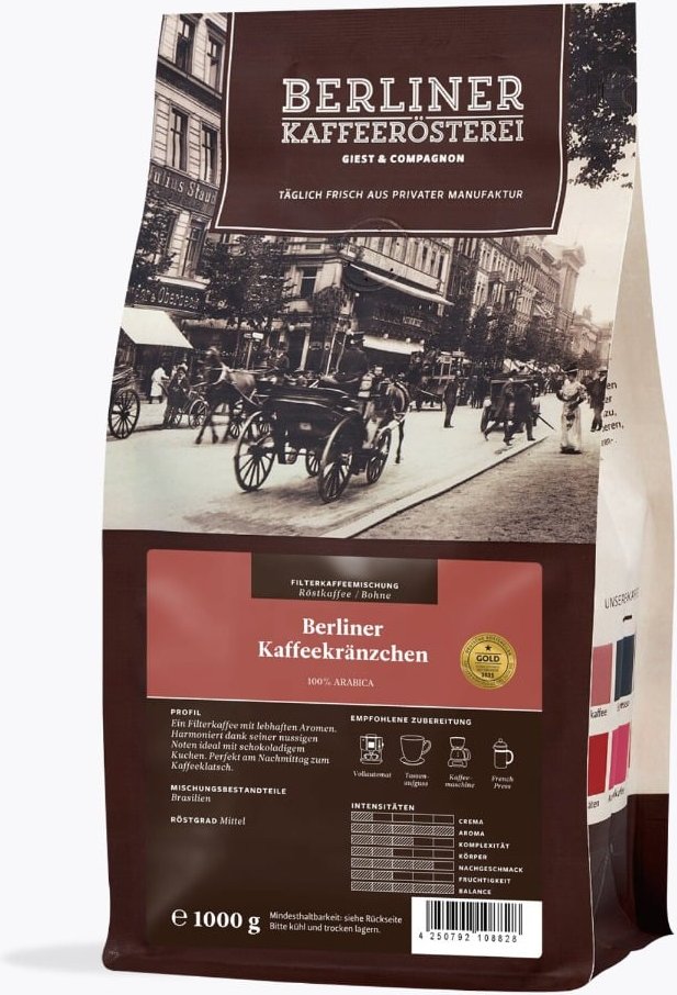 Berliner Kaffeerösterei Berliner Kaffeekränzchen 1kg