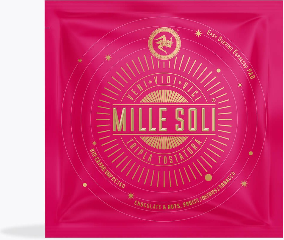 Mille Soli Caffè Espresso Bio 50 E.S.E.-pads