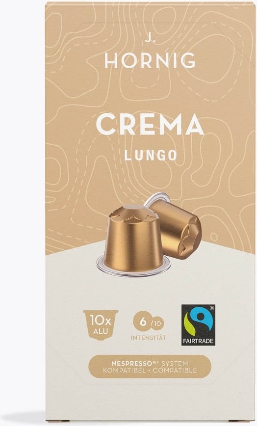 J. Hornig Crema Lungo 10 Kapseln Nespresso® kompatibel