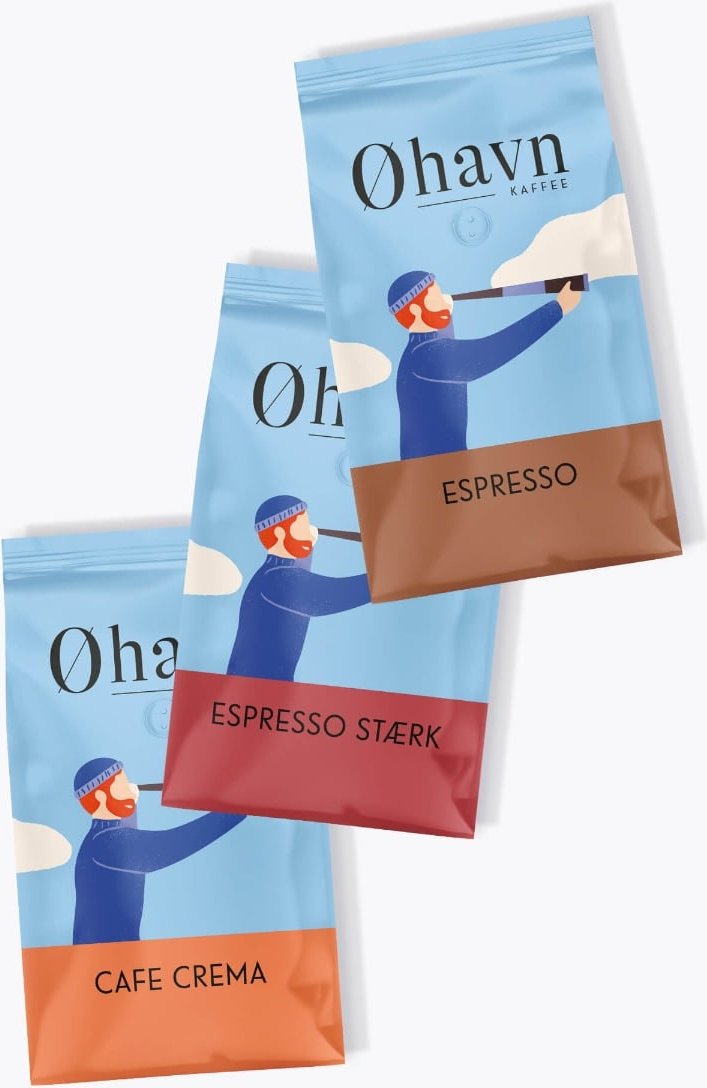 Øhavn KAFFEE Probierpaket 3 x 1kg