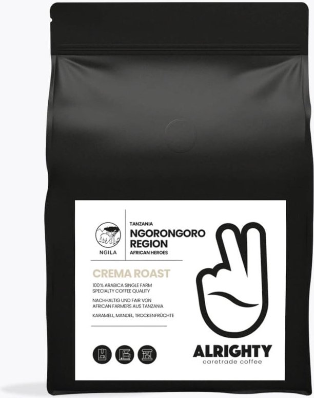 Alrighty Tanzania Crema 250g