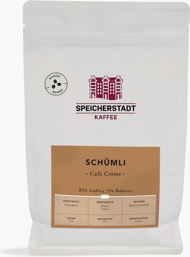 Speicherstadt Schümli Café Crème 500g