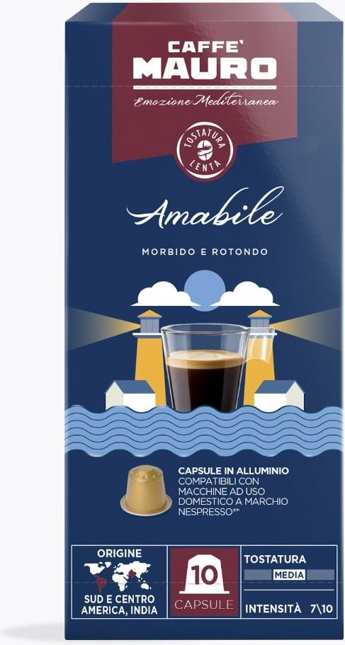 Caffè Mauro Amabile 10 Kapseln Nespresso® kompatibel