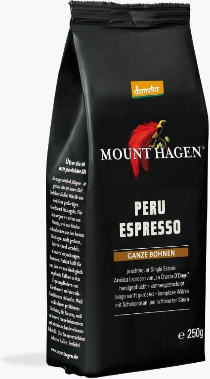 Mount Hagen Peru Espresso Bio 250g