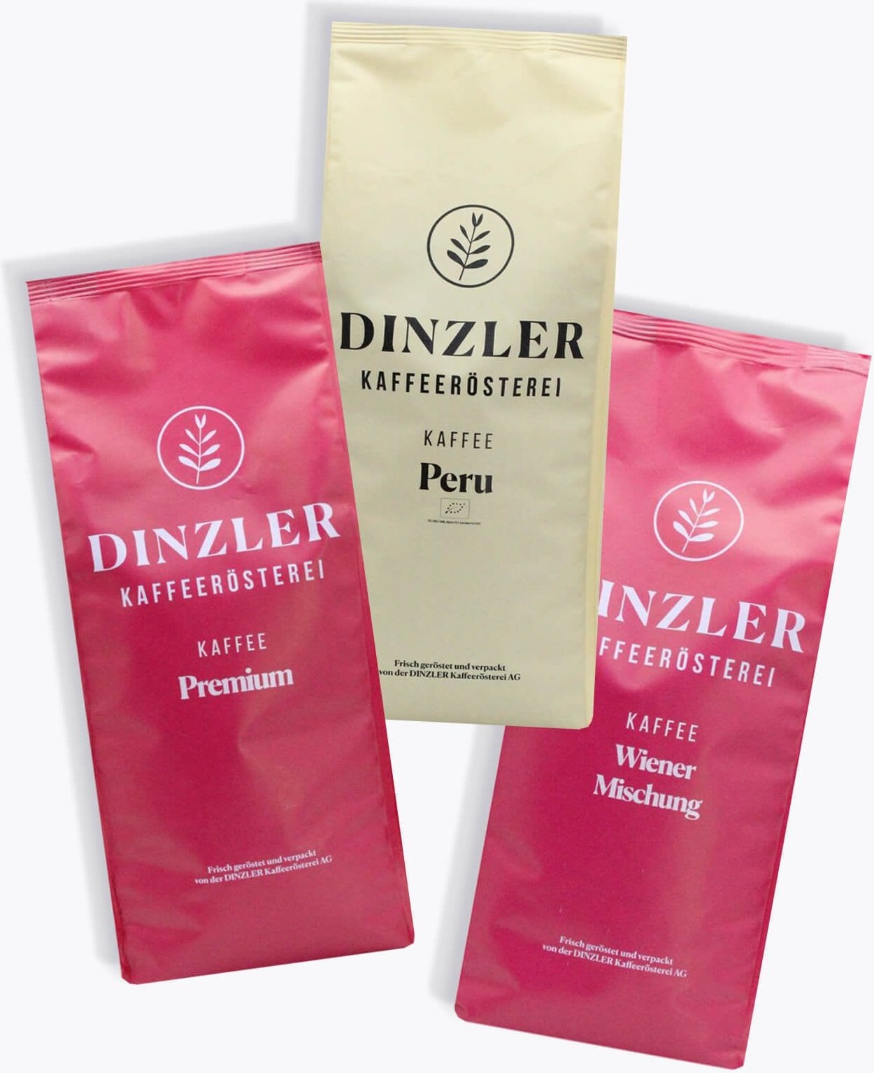 Dinzler Kaffee Bestsellerpaket 3 x 1kg